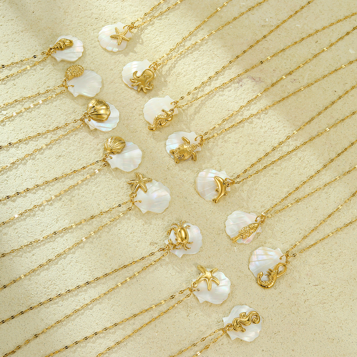 starfish necklace ocean series necklace