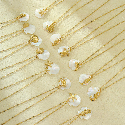 starfish necklace ocean series necklace