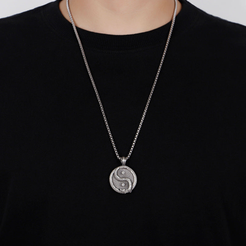 yin &amp; yang necklace
