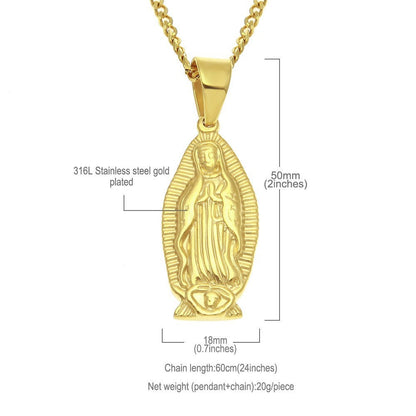 Hip Hop Winged Angel Pendant Necklace