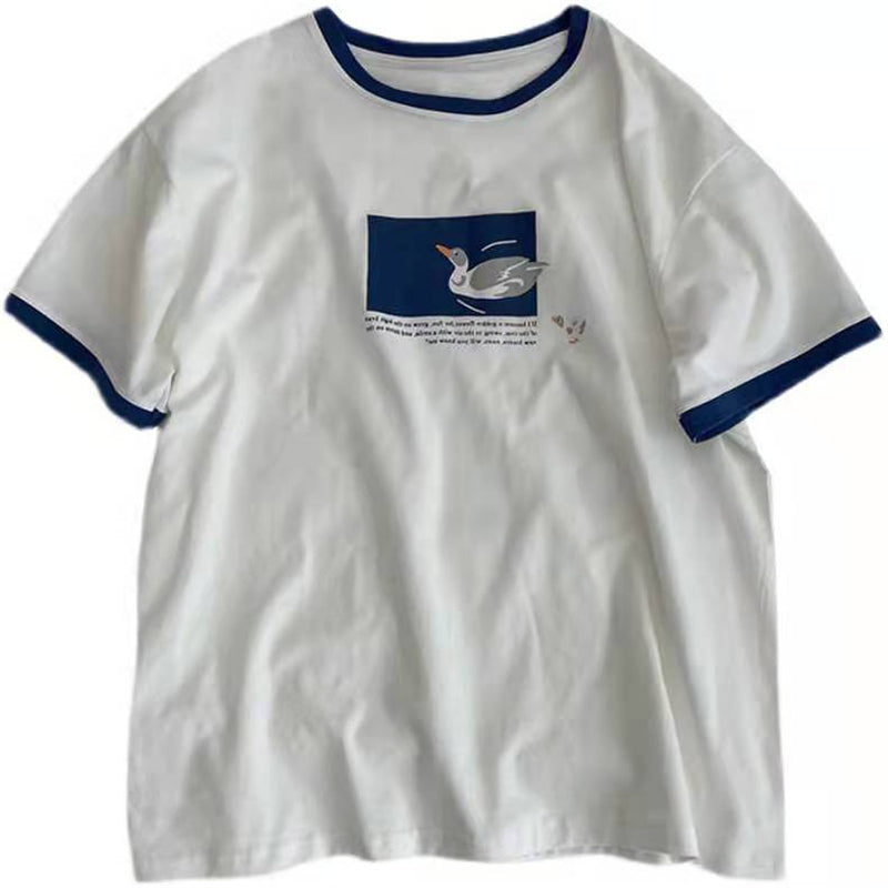 Oversize short-sleeved t-shirt women&