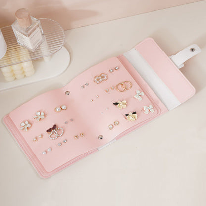 travel portable earring storage jewelry bag