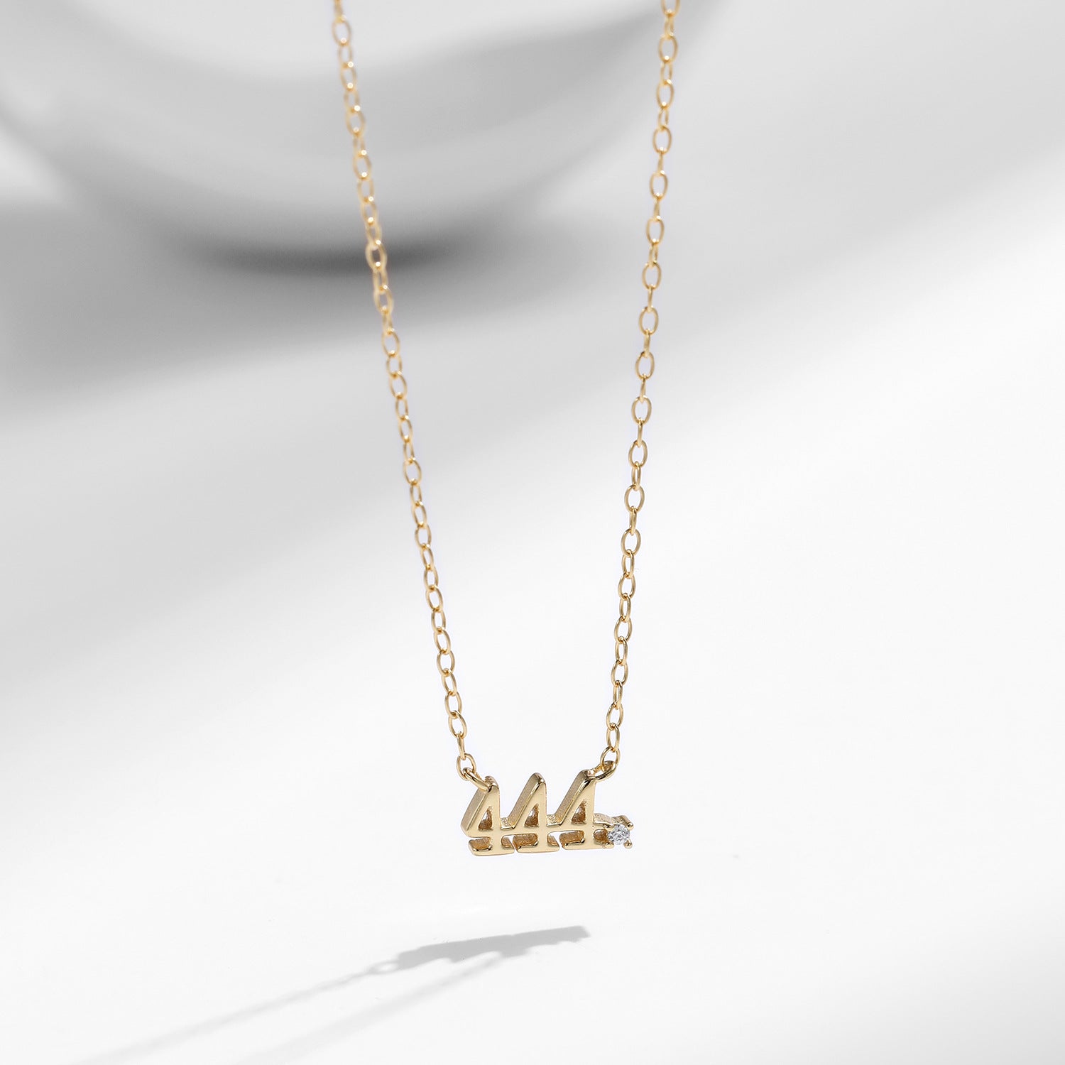 444 Diamond Necklace