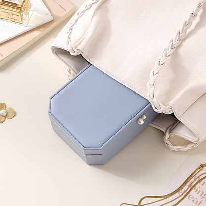 PU leather multi-layer large capacity jewelry box