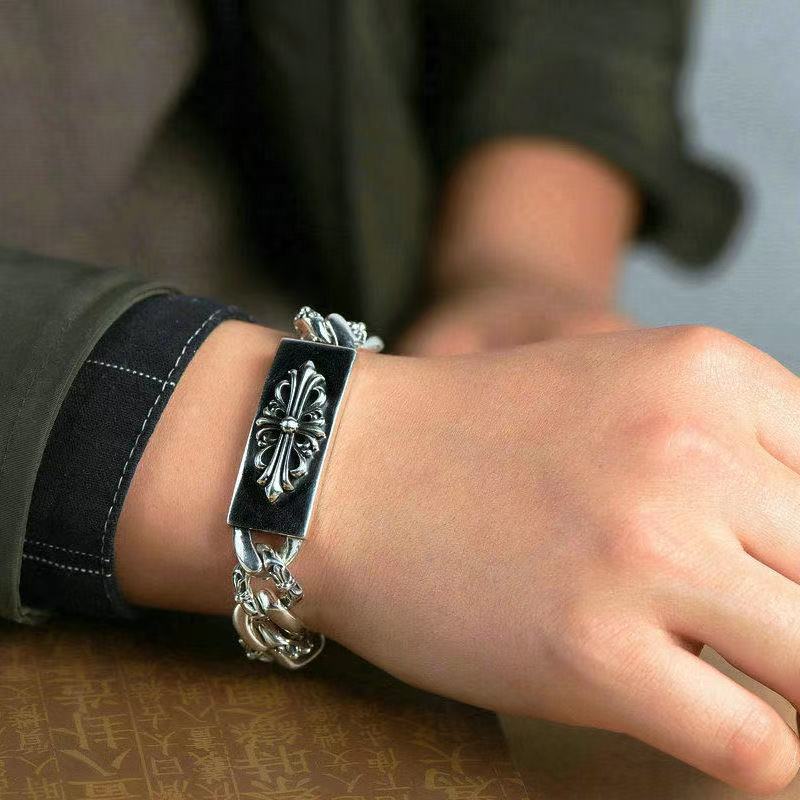 Retro Dagger Bracelet Thick Domineering Cross Bracelet