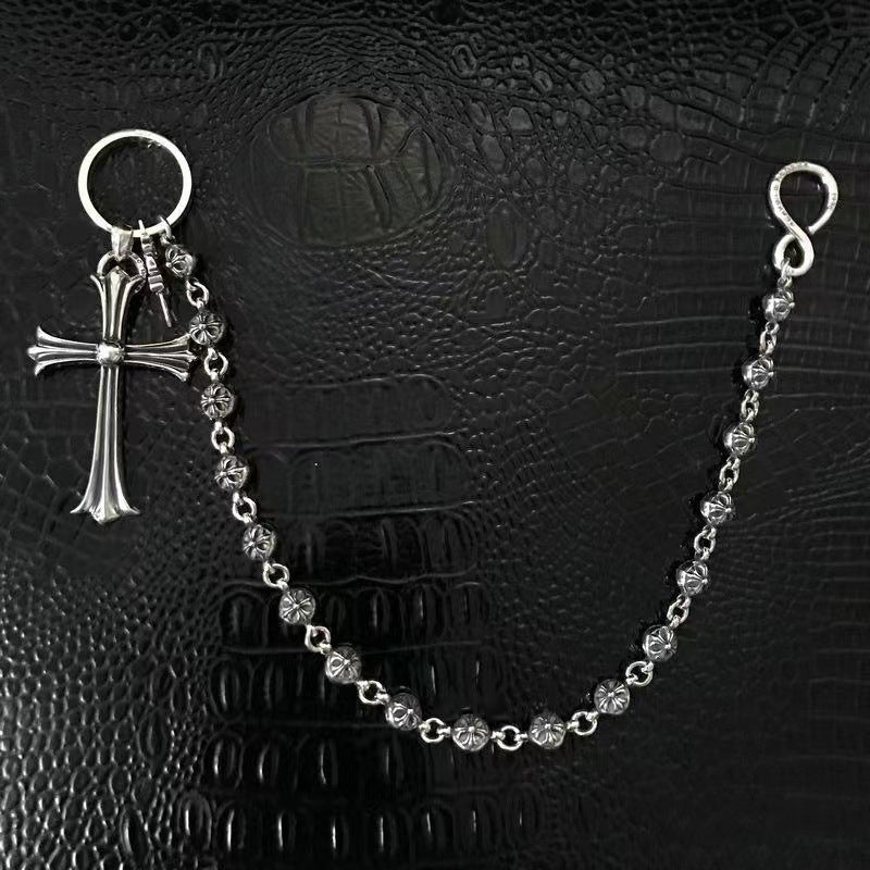 Retro chain waist trouser chain bag chain