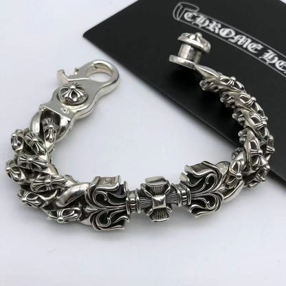 Retro domineering bracelet hip-hop personality men&