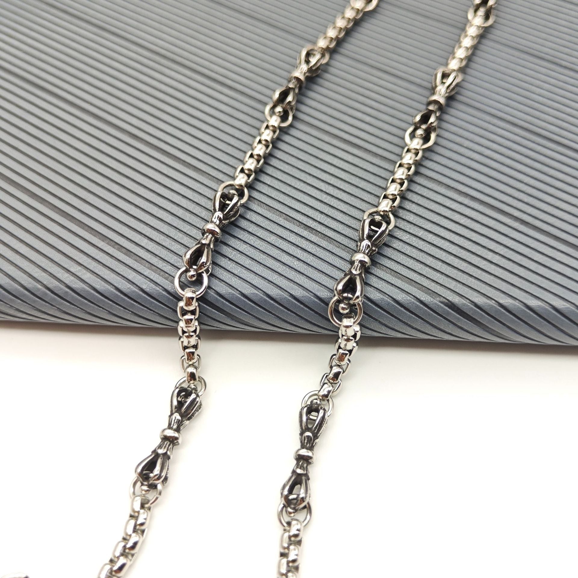 Vajra stainless steel retro simple bracelet