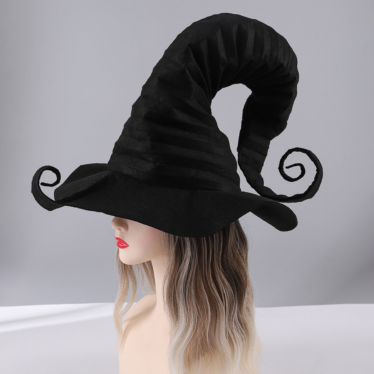 Halloween black magic witch hat