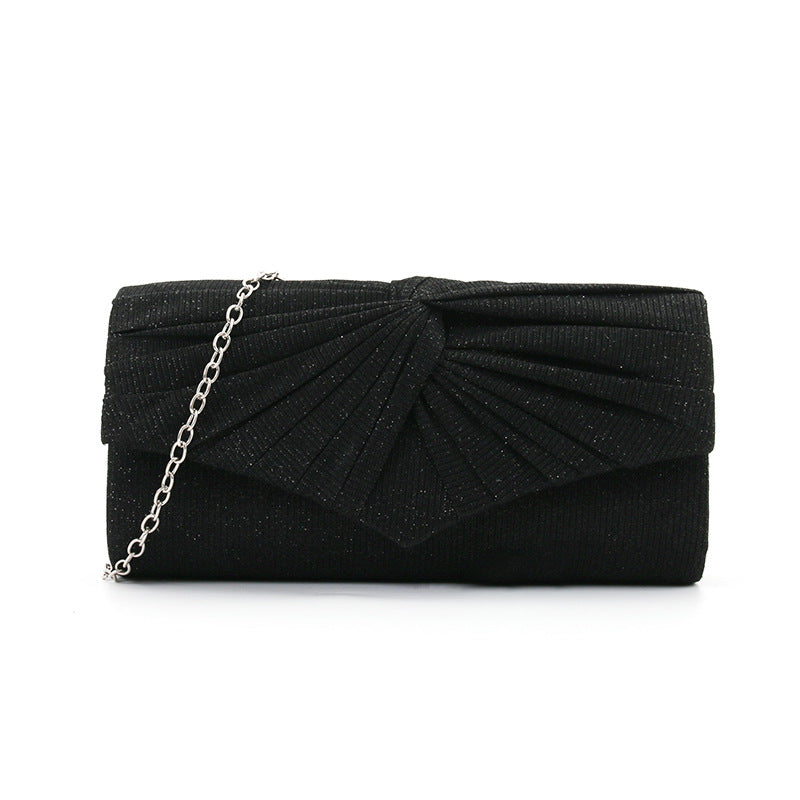 Pleated lace women&