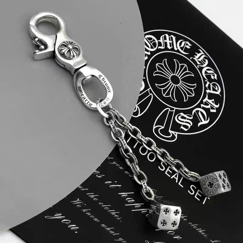 Retro chain waist trouser chain bag chain Key chain Retro dagger