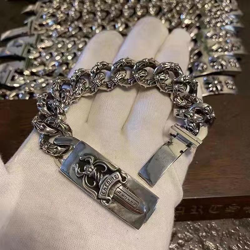 Retro domineering bracelet hip-hop personality men&