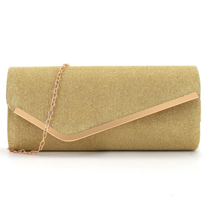 Round bottom metal flap versatile cosmetic bag