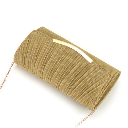 Pleated pleated Handbag Party