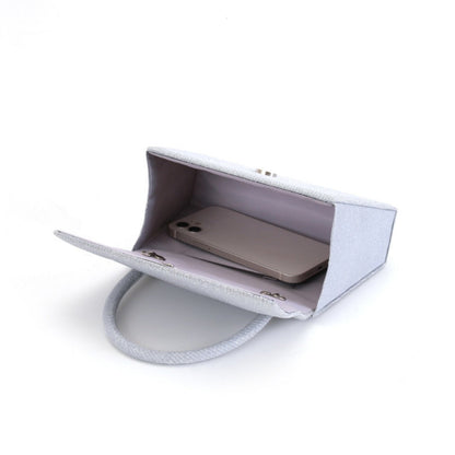 Japanese style simple hand-held party evening makeup bag