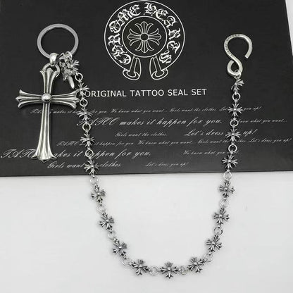 Retro chain waist trouser chain bag chain