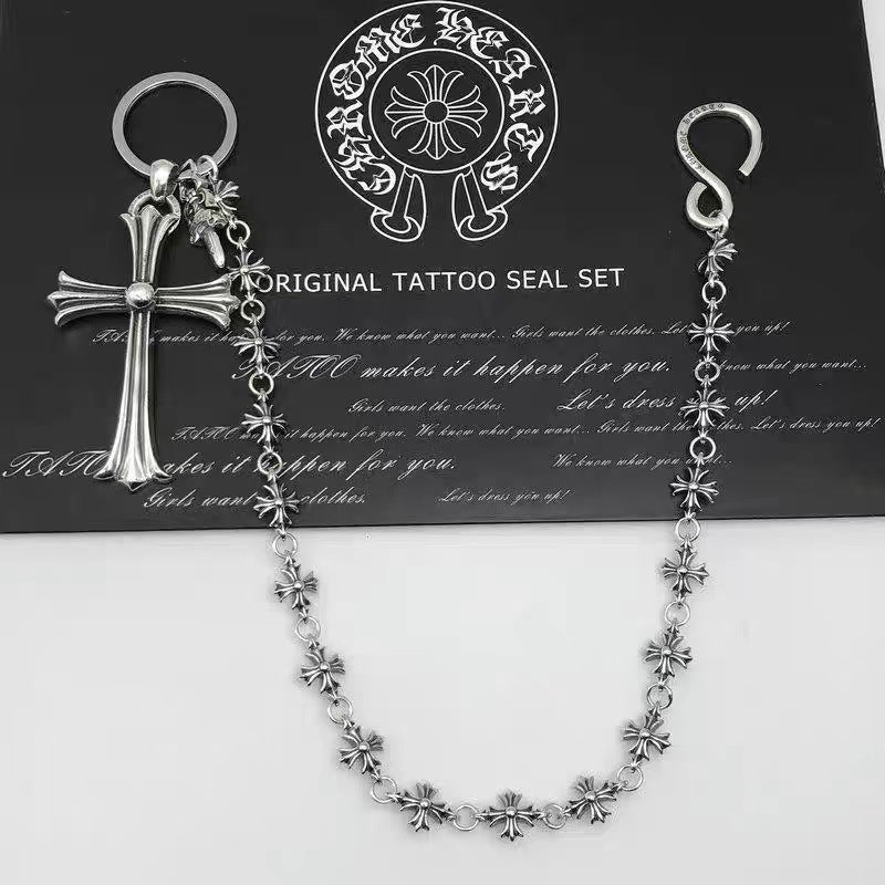 Retro chain waist trouser chain bag chain Key chain Retro dagger