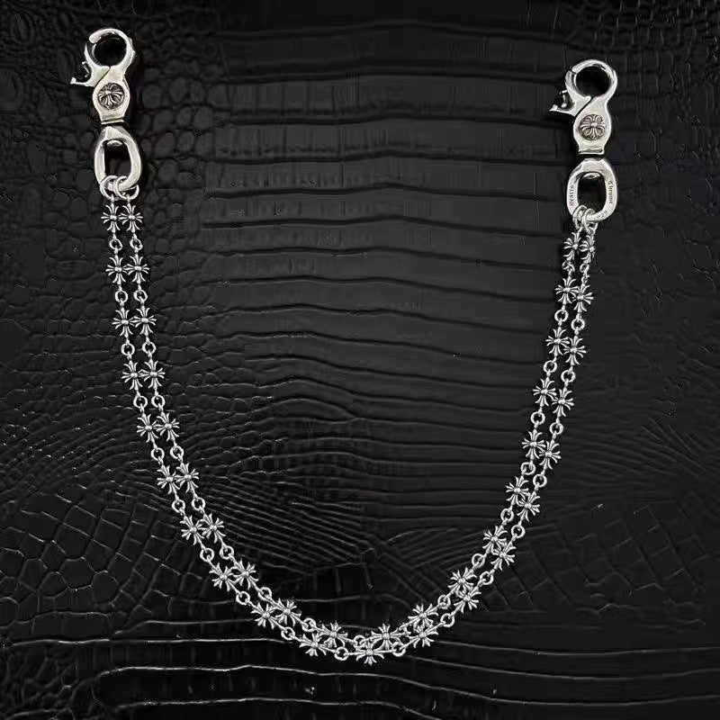 Retro chain waist trouser chain bag chain Key chain Retro dagger