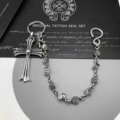 Retro chain waist trouser chain bag chain Key chain Retro dagger