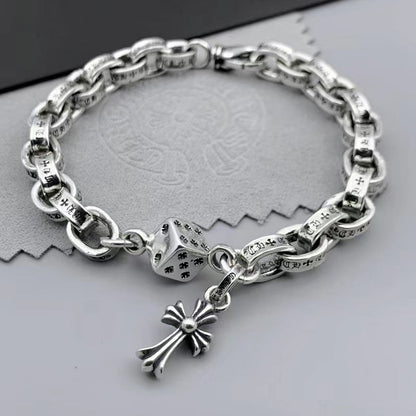 Retro domineering bracelet hip-hop personality men&