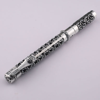 Hollow carved business signature pen