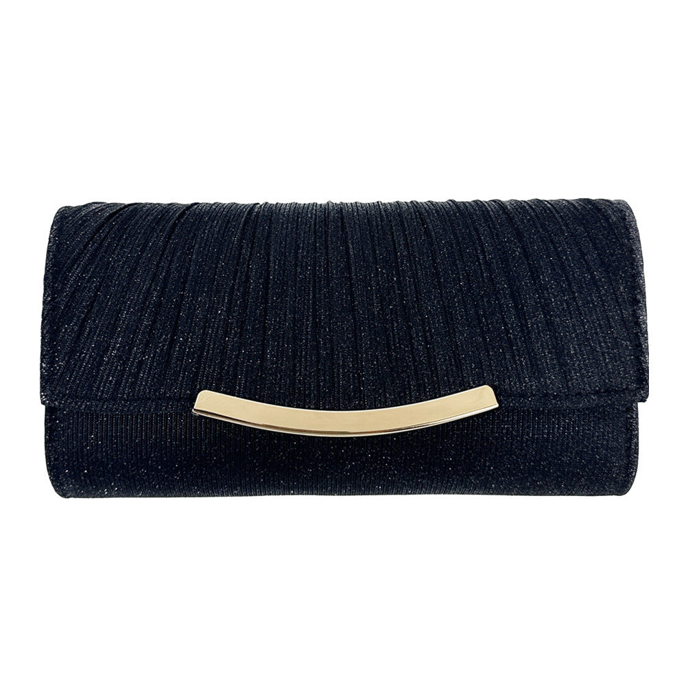 Pleated pleated Handbag Party