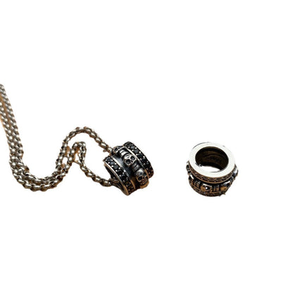 hip-hop punk skull couple dark series ring