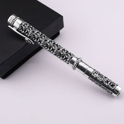 Hollow carved business signature pen