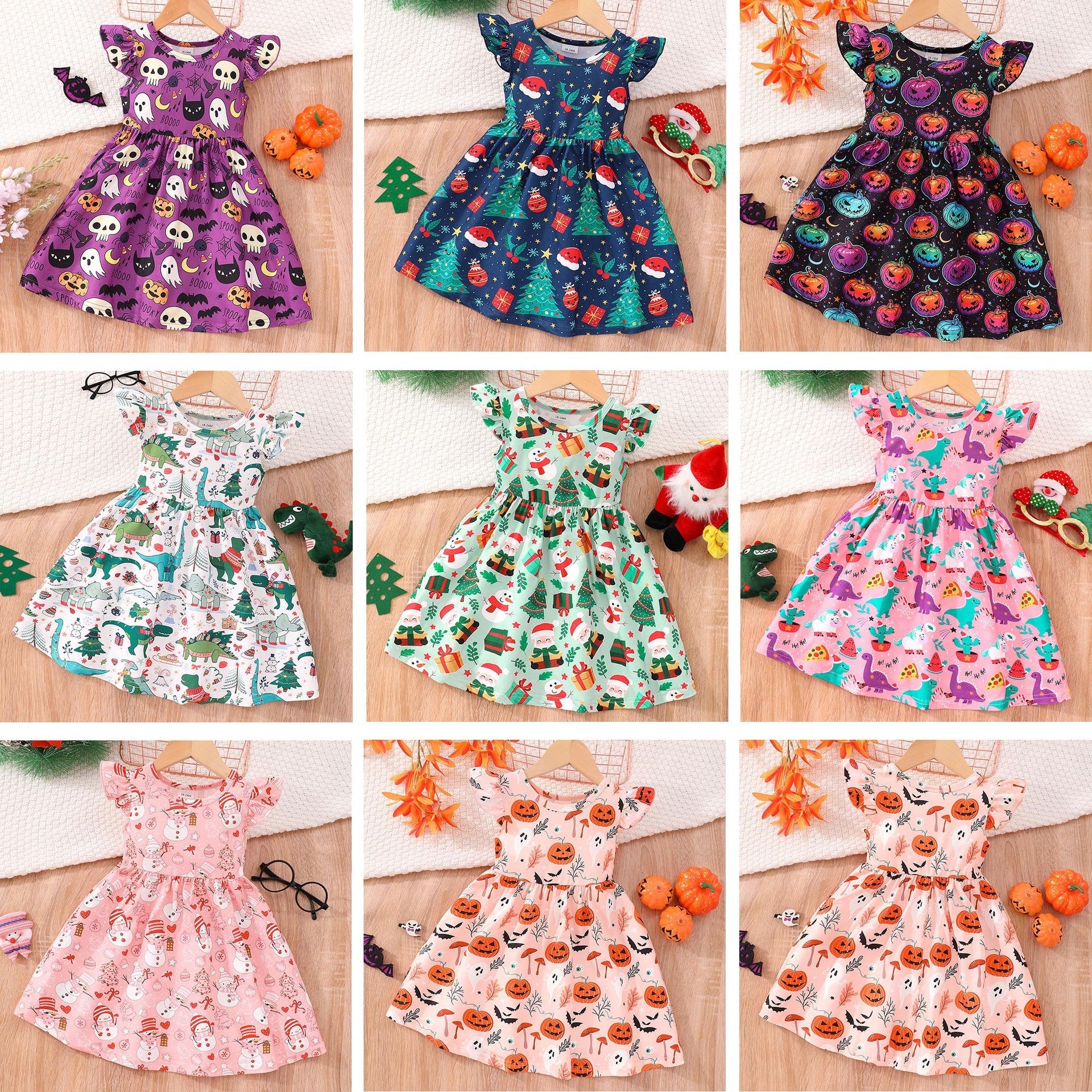Halloween Christmas children&