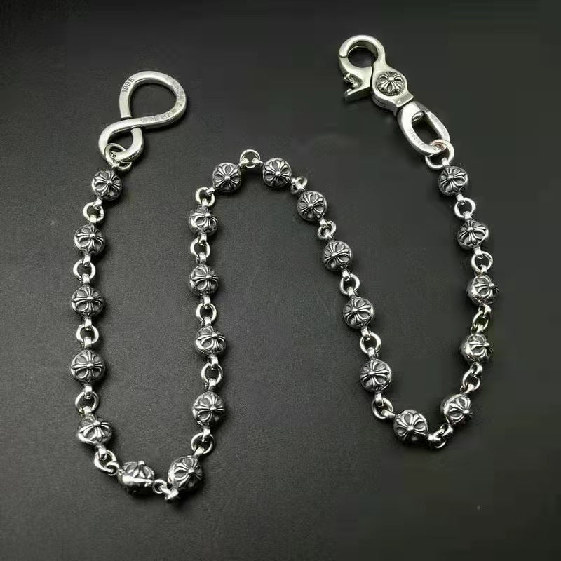 Retro chain waist trouser chain bag chain Key chain Retro dagger