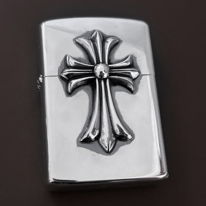 flame cross sword tongue anchor retro lighter