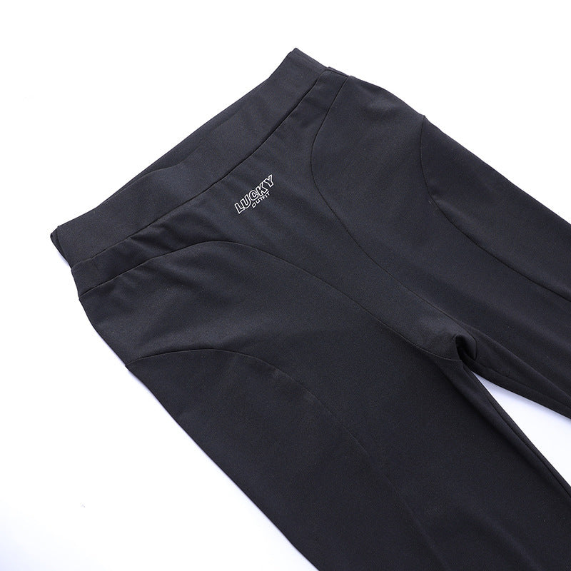 Knitted High Waist Skinny Shark Pants