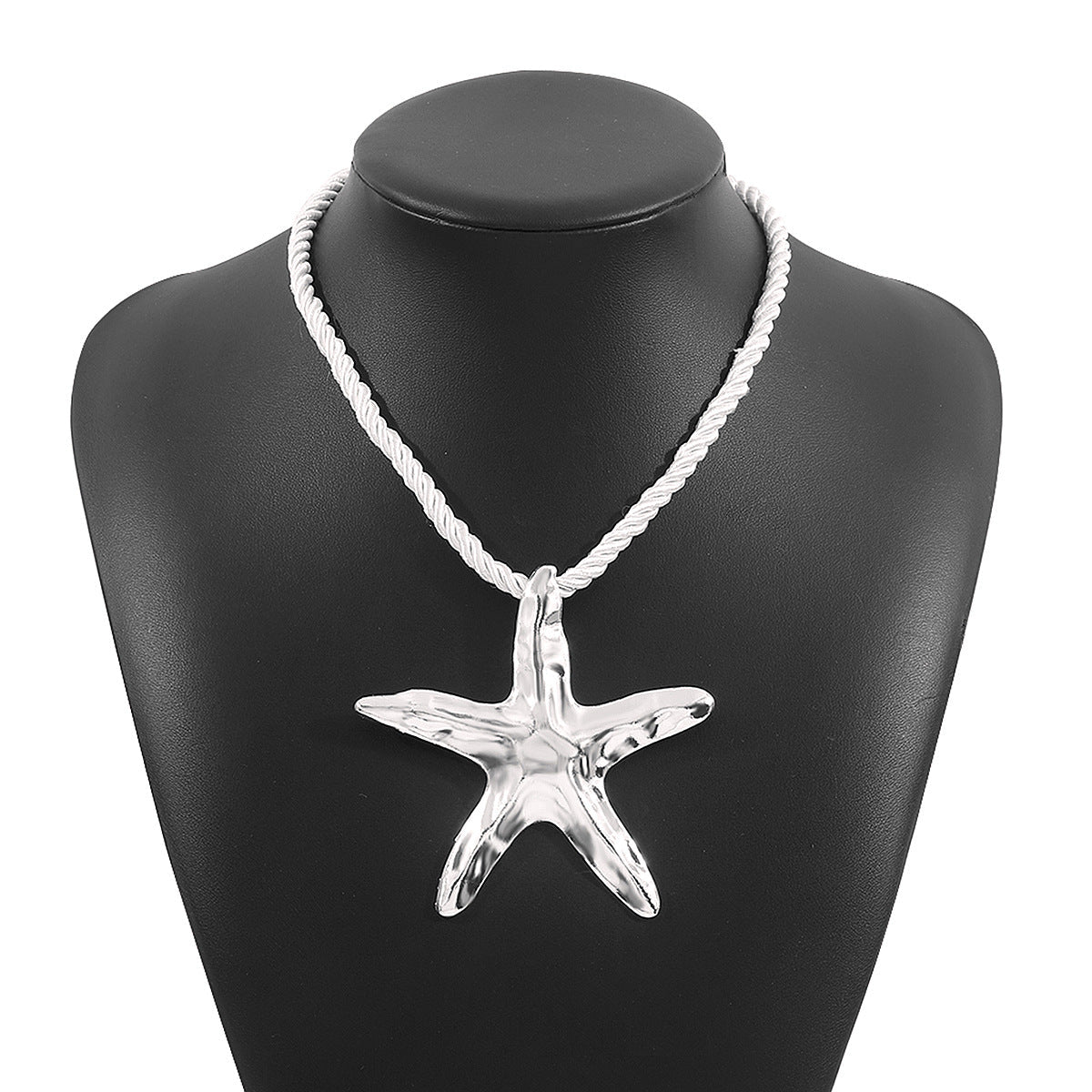 starfish necklace irregular alloy necklace