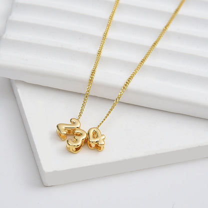 bubble 444 necklace
