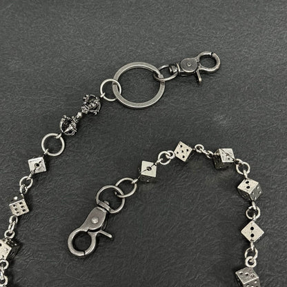 vajra dice metal waist chain