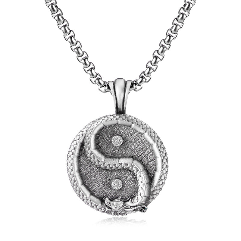 yin &amp; yang necklace