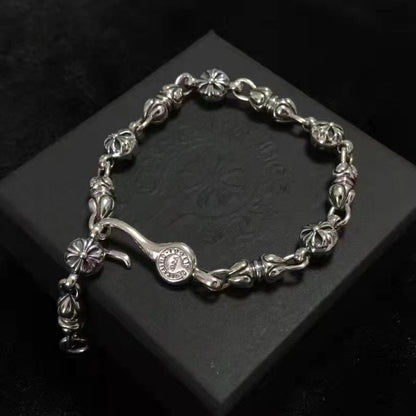 Retro domineering bracelet hip-hop personality men&