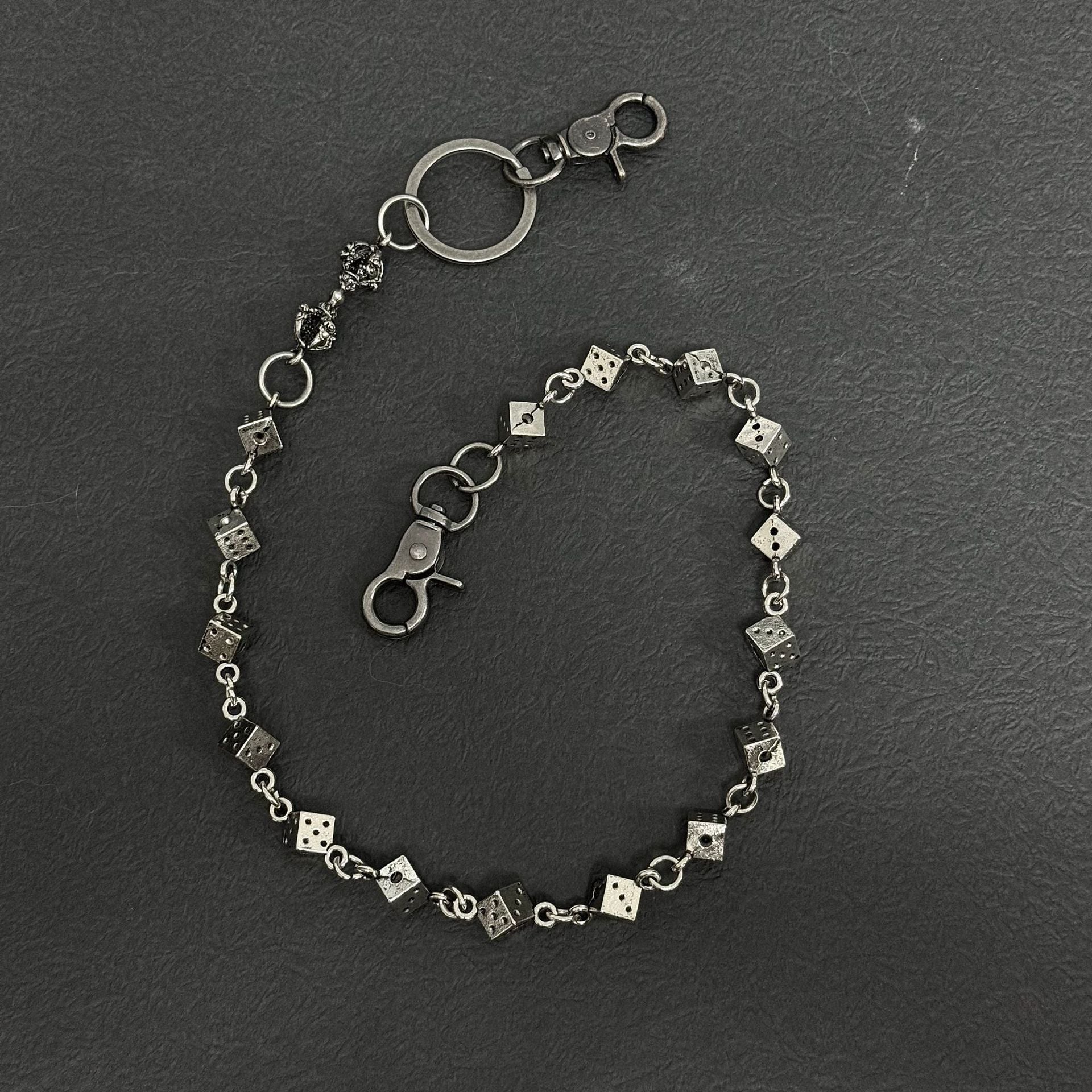 vajra dice metal waist chain