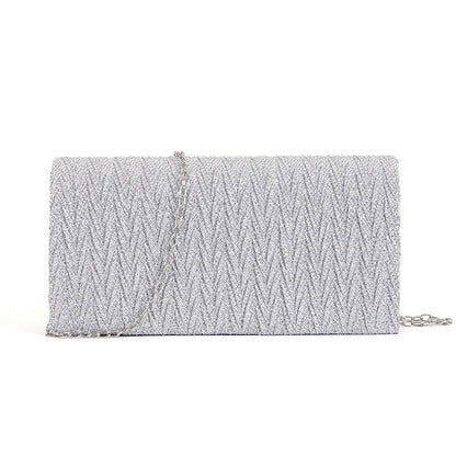 Horizontal rectangular crossbody bags evening clutch bags