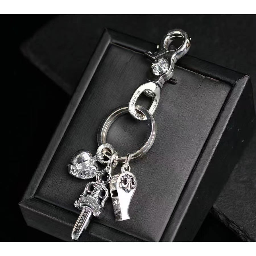 Retro chain waist trouser chain bag chain Key chain Retro dagger