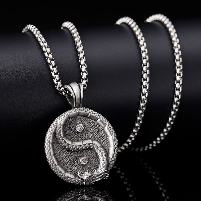yin &amp; yang necklace