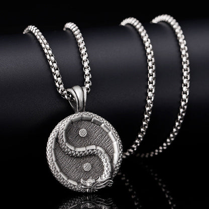 yin &amp; yang necklace