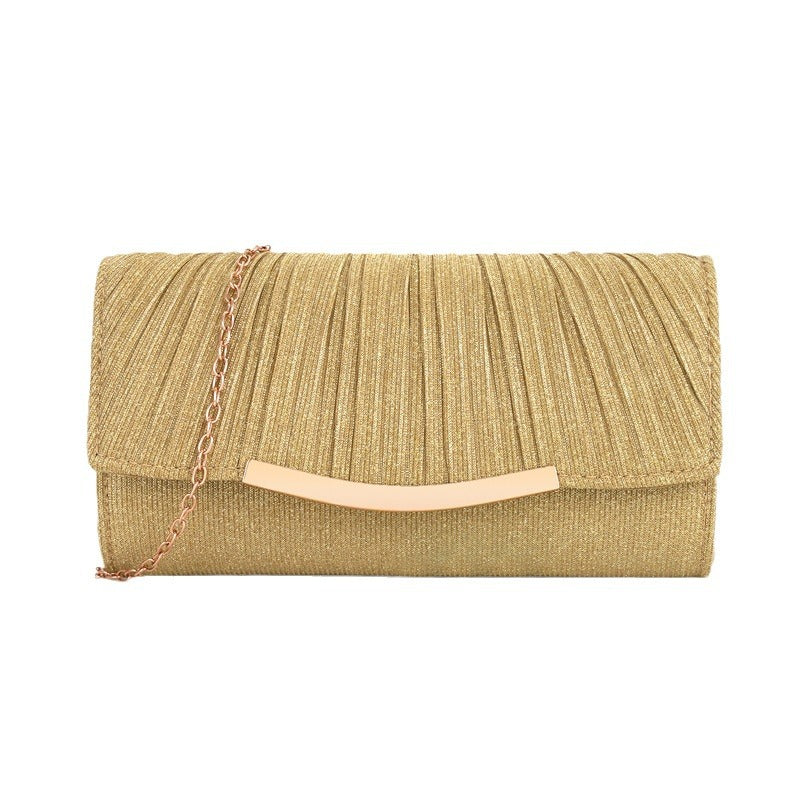 Pleated pleated Handbag Party