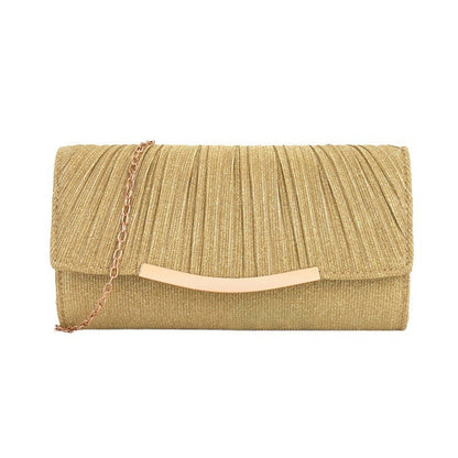 Pleated pleated Handbag Party