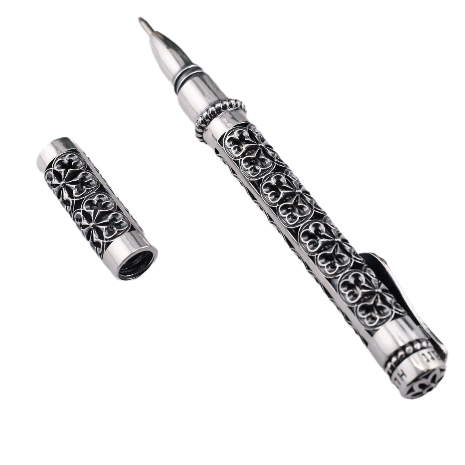 Hollow carved business signature pen