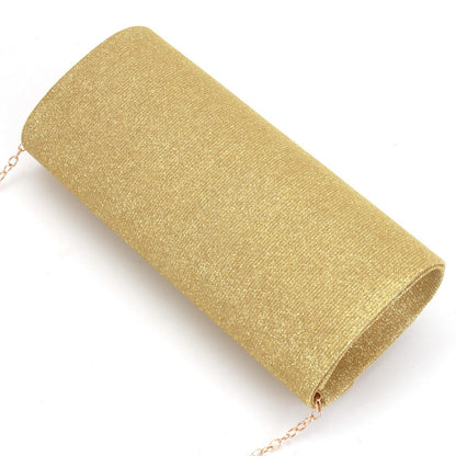 Round bottom metal flap versatile cosmetic bag