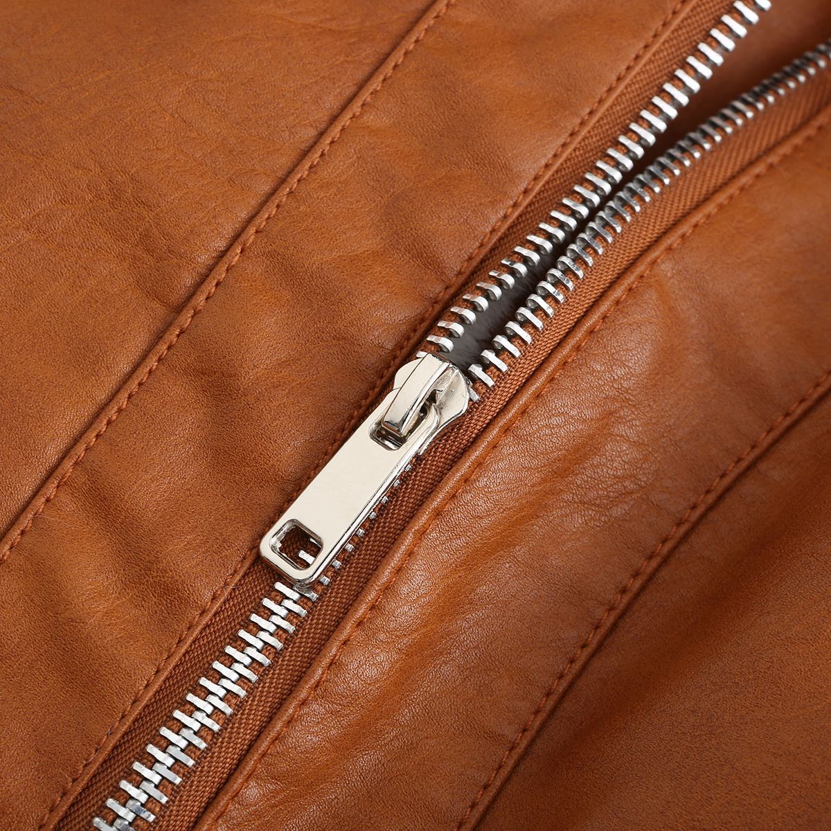 Autumn and winter fleece leather women&