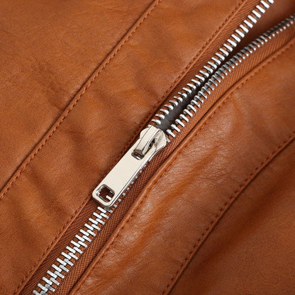 Autumn and winter fleece leather women&