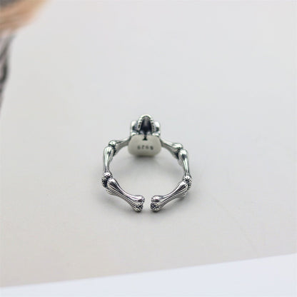 Skull open ring