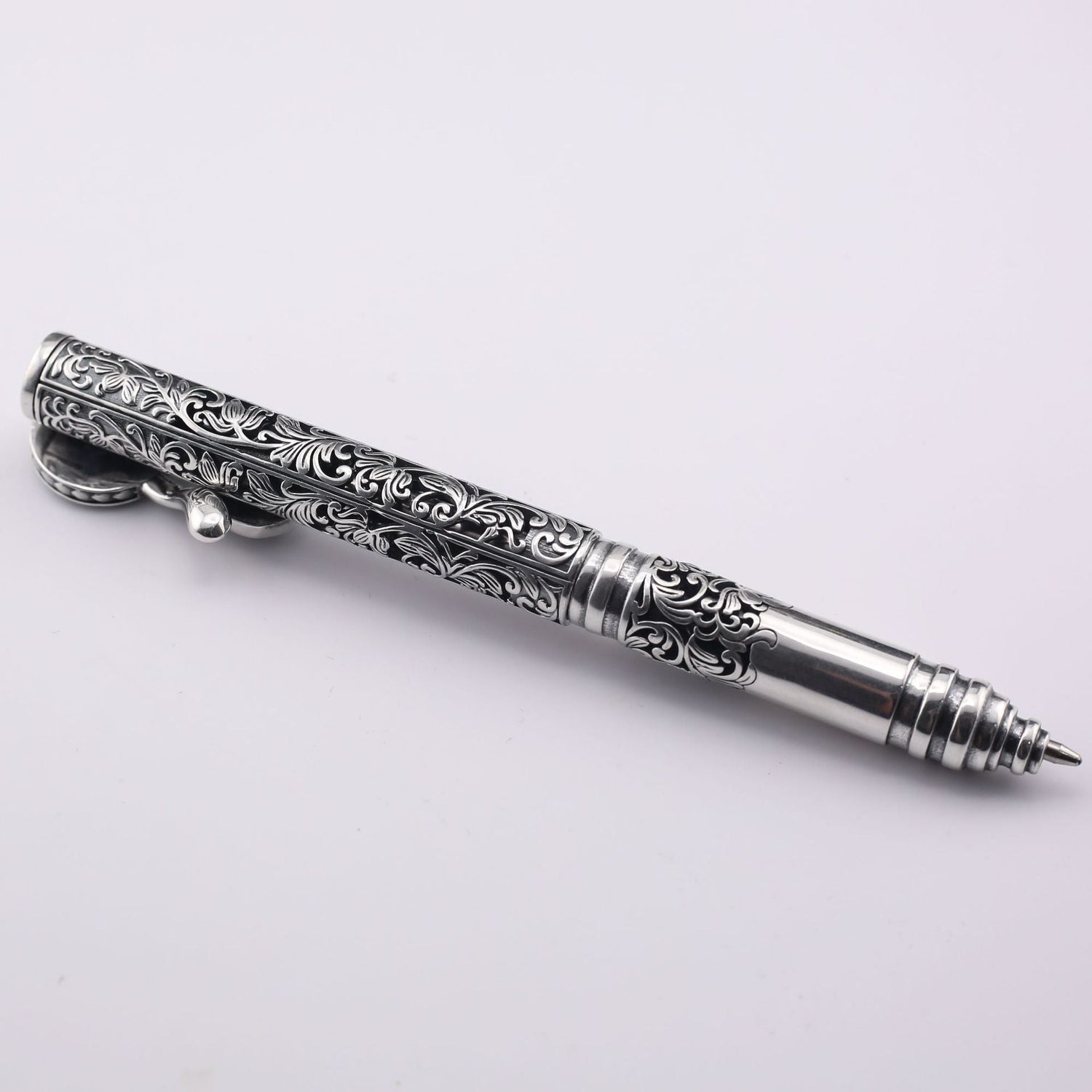 Hollow six-pointed star pattern gel pen